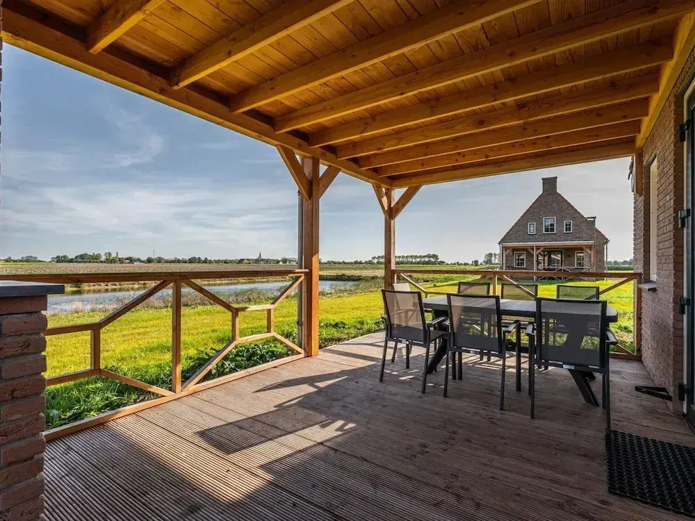 Villa With hot tub and Sauna, on a Holiday Park