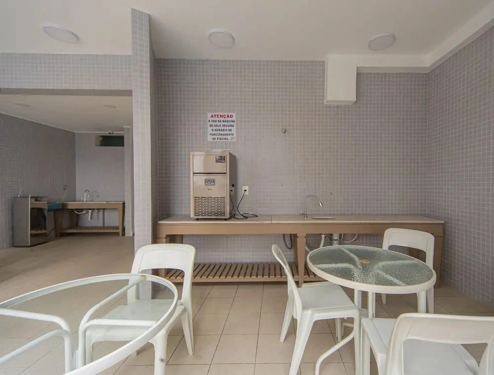 Loft com Piscina Academia e Garagem no Gonzaga
