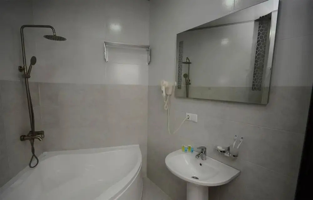 Your twin room is only 900m from the Batumi beachfront