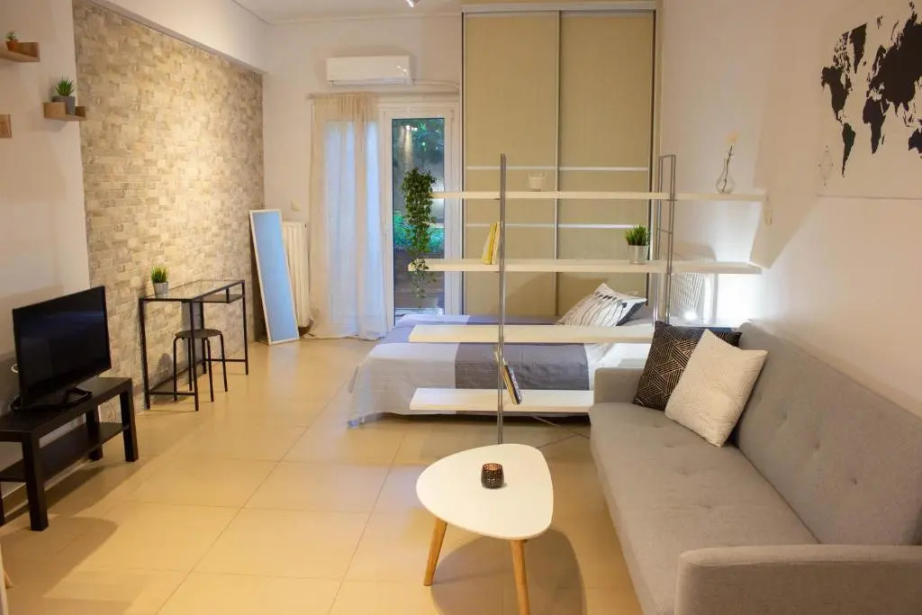 Cozy Studio in Central Glyfada - Sleeps 3