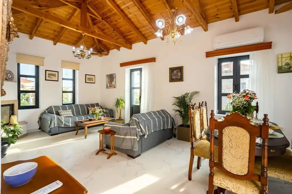Stoupa Stone Built Home A Breath Away to the Sea