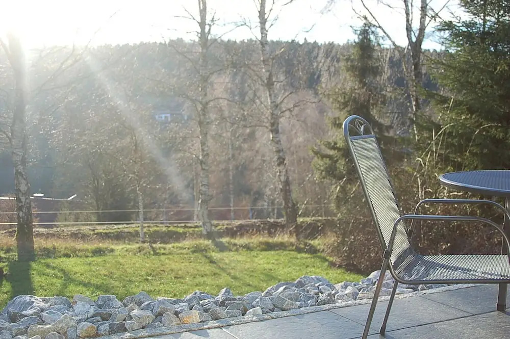 Behagliches Ferienhaus Zaunkönig -mit Kamin und Sauna- Blick über das romantische Bodetal