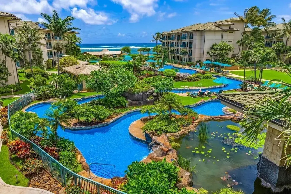 Waipouli B401 2 Bedroom Condo by RedAwning