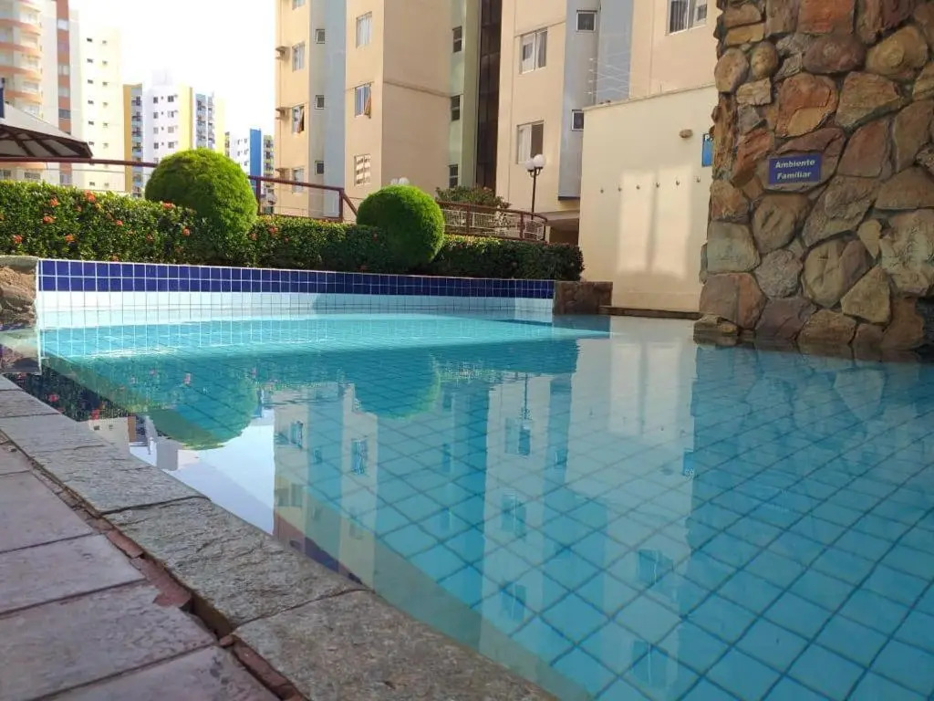 Apto de 2 quartos com excelente parque aquático em Caldas Novas-GO