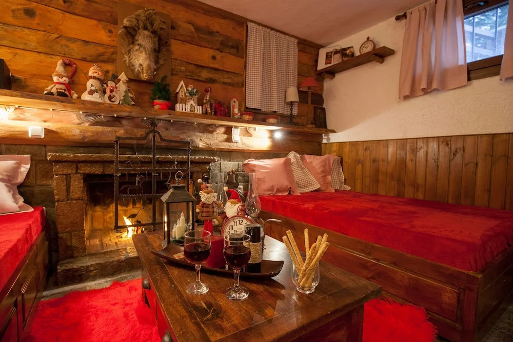 Dandy Villas Agoriani - Chalet Erato - Fireplace