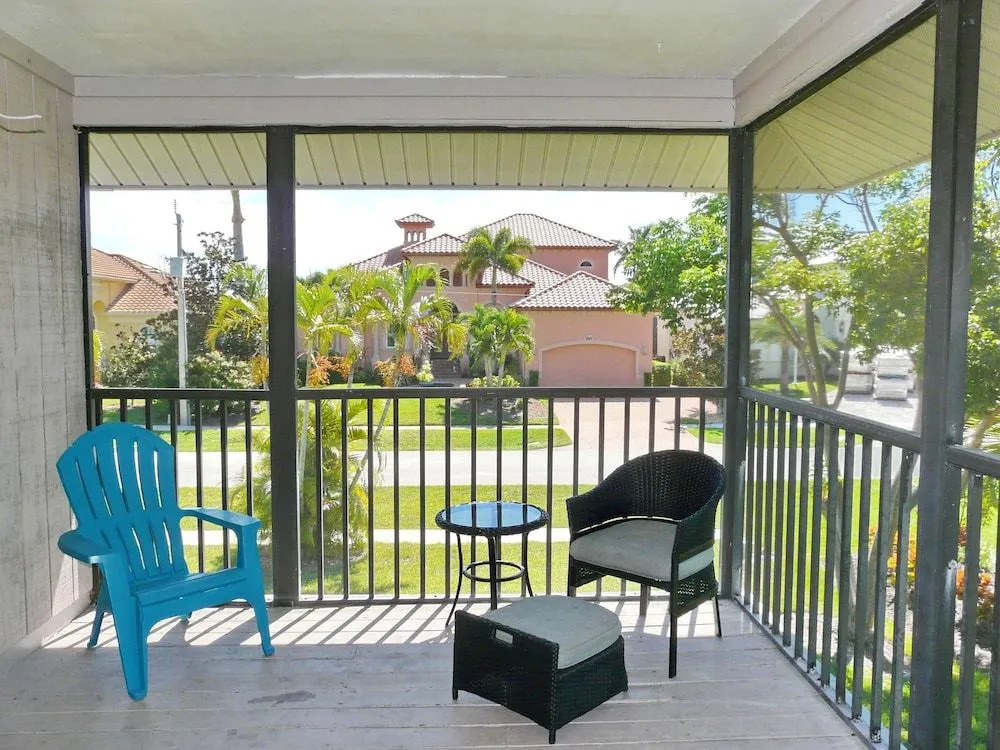 West-facing home with pool and 2nd floor porch