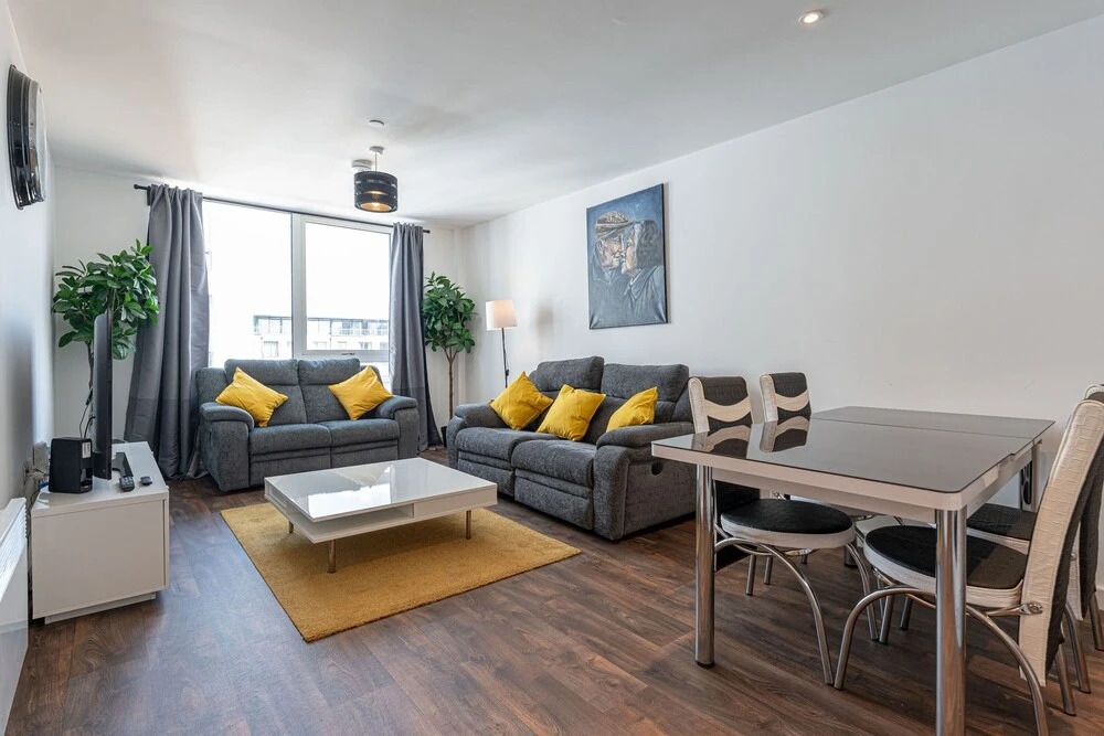 Stylish 2 Bedroom Apartment Birmingham