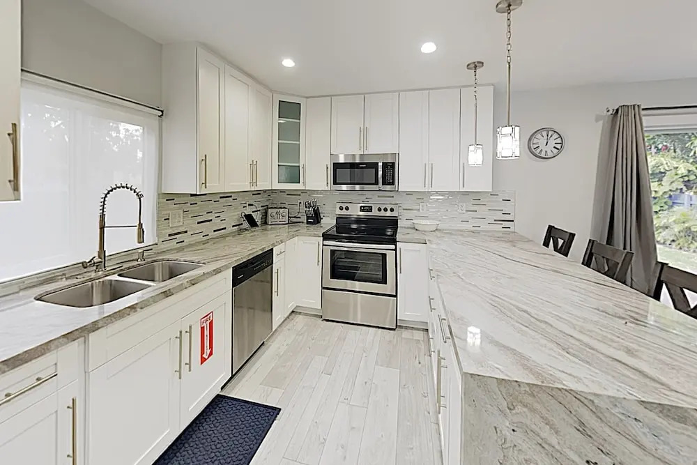 New Listing! Luxe W/ Pool In Lush Backyard 3 Bedroom Home