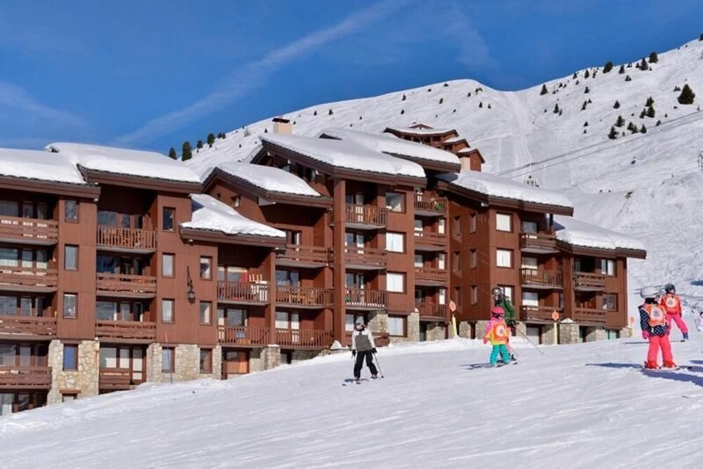 Belle Plagne Divisible Studio on Slopes for 4 People of 28 mÂ² Pds328