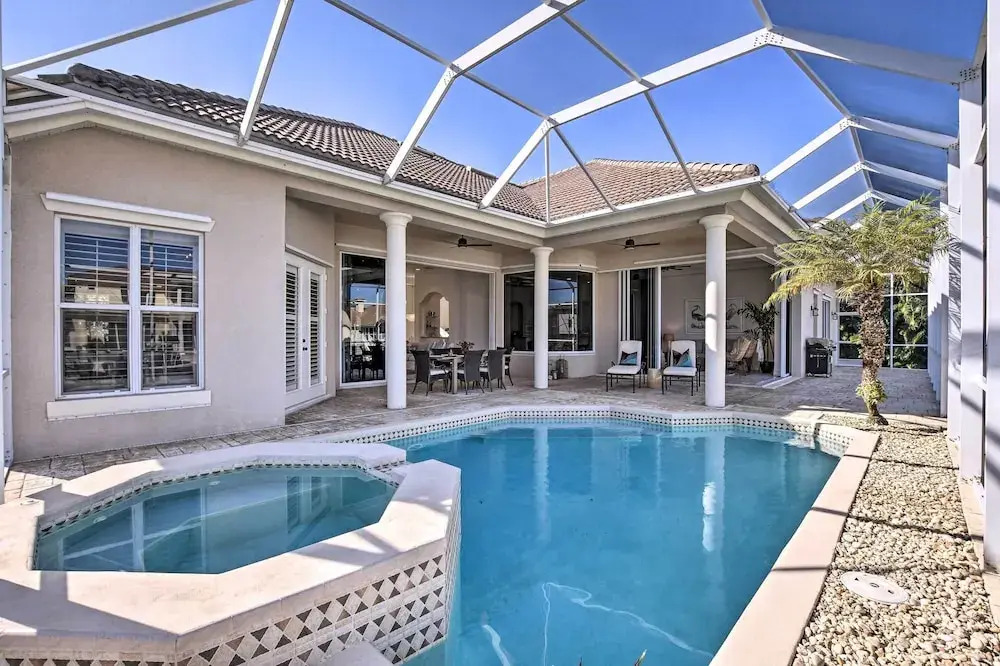 Luxury Island Oasis w/ Pool & Dock, 1 Mi to Beach