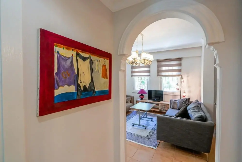 Peaceful Flat with Shared Pool in Camyuva Kemer
