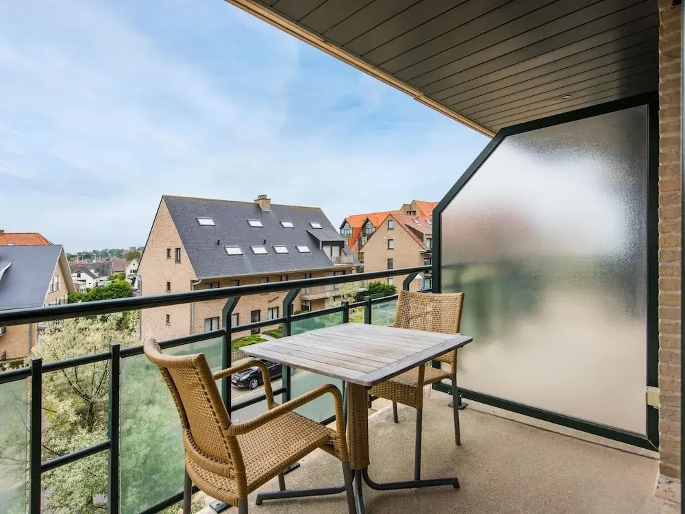 Apartment by the Sea in Belgium With Balcony