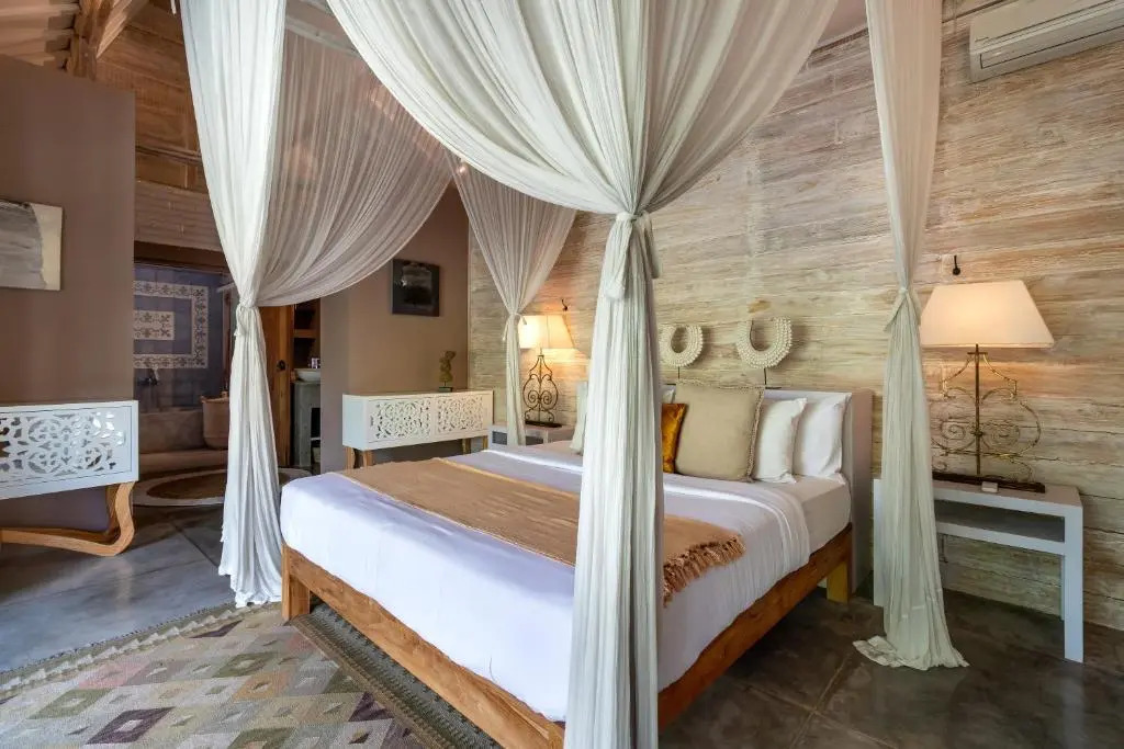 Peaceful 4 Bedrooms Private Pool Villas Rice Field View