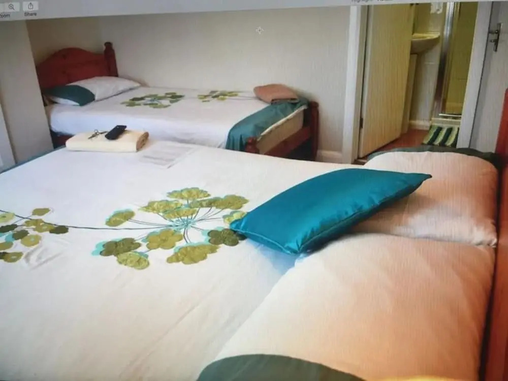 Family Room Sleeps 3 with 1 double and 1 single bed Ground Floor Private shower
