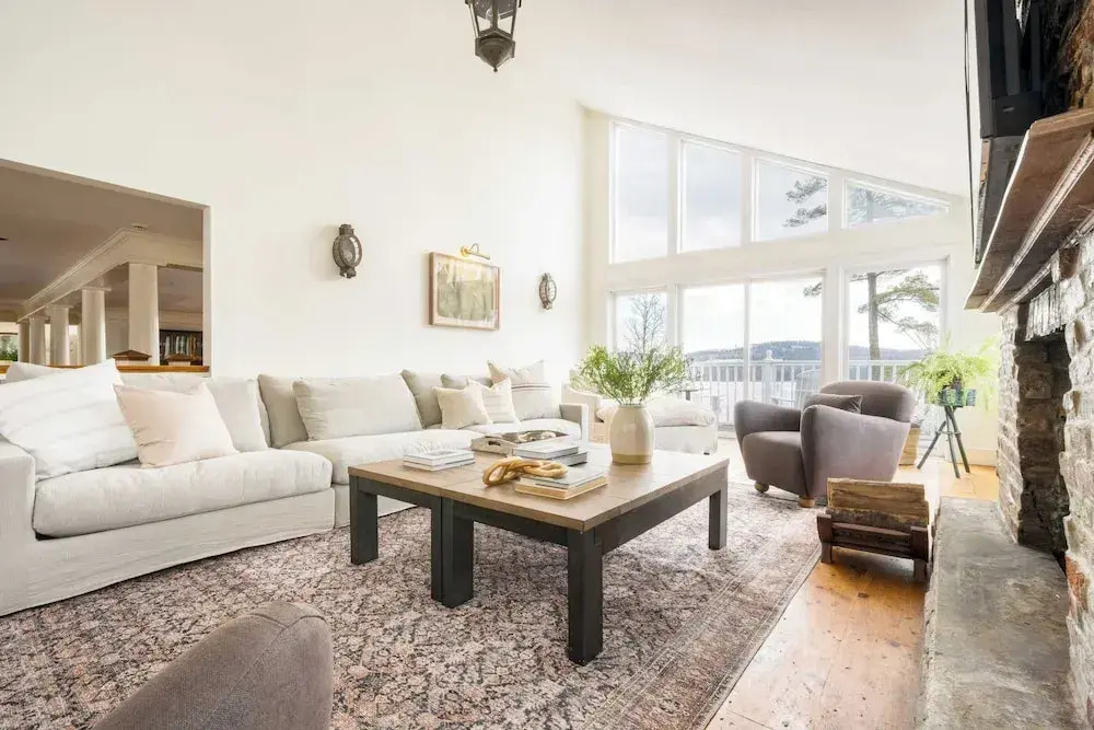 Historic & Secluded Estate on the Hudson River w/ Pool Sleeps 24 River House by Avantstay