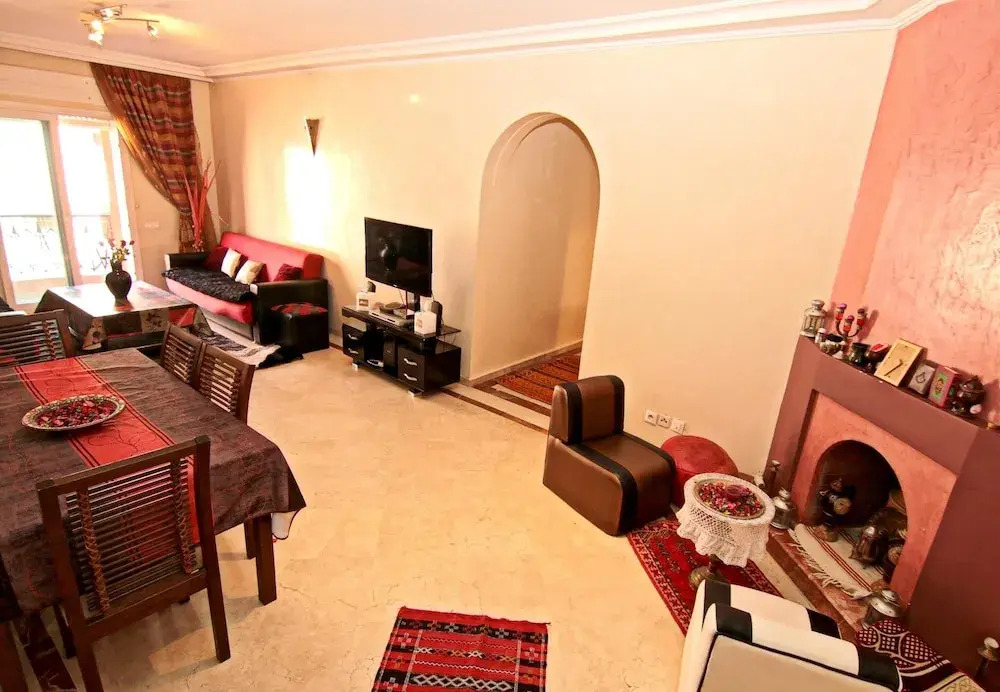 Apartment With 2 Bedrooms in Marrakesh, With Wonderful City View, Furn