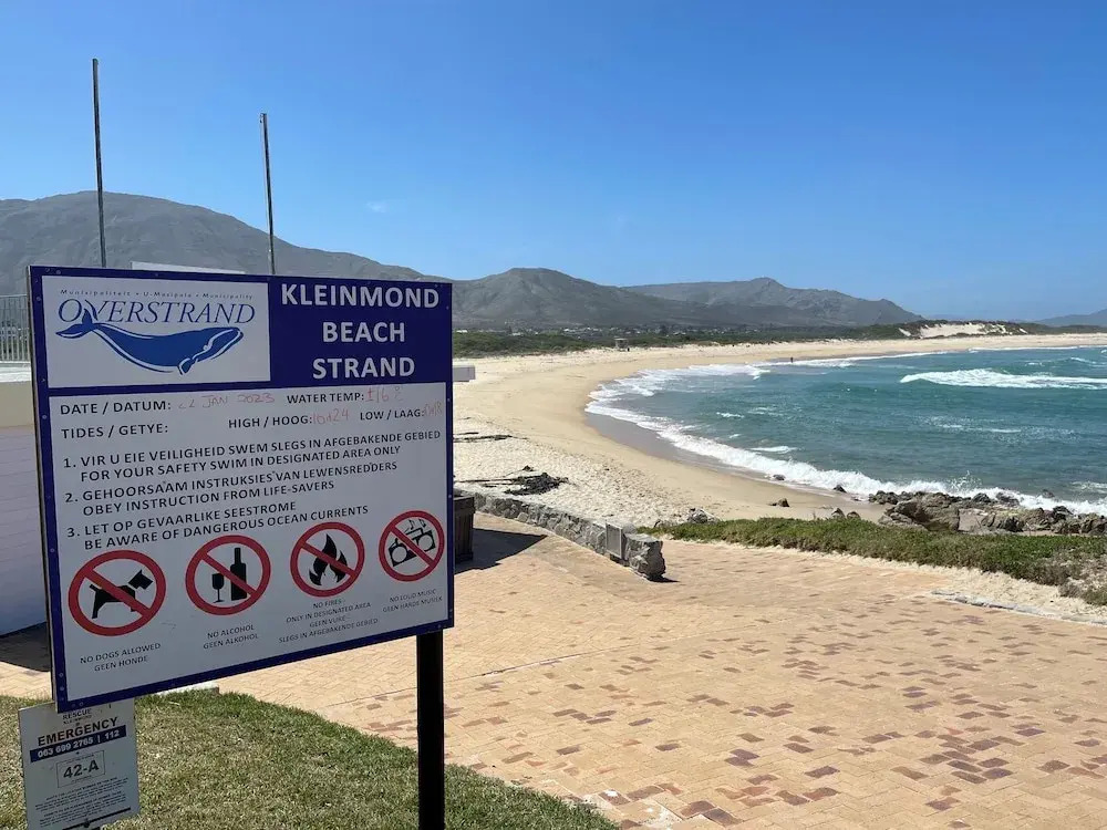 Footprints in Kleinmond
