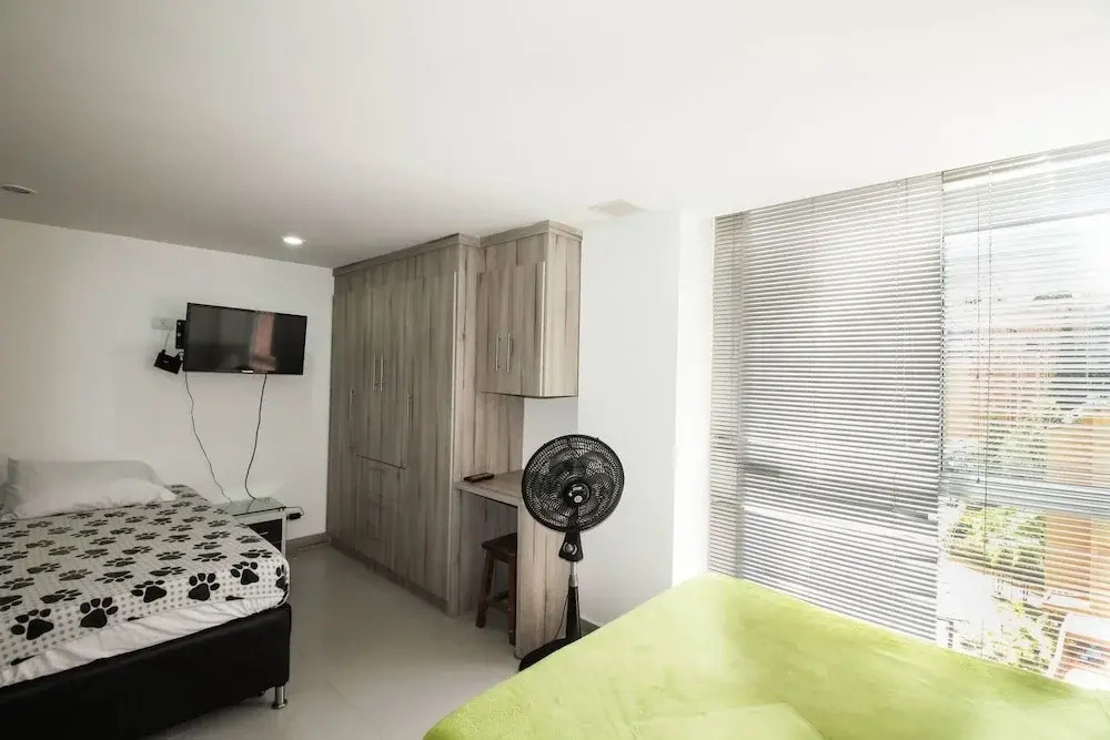 Apartamento Estudio Con 3 Camas Poblado Piso Alto
