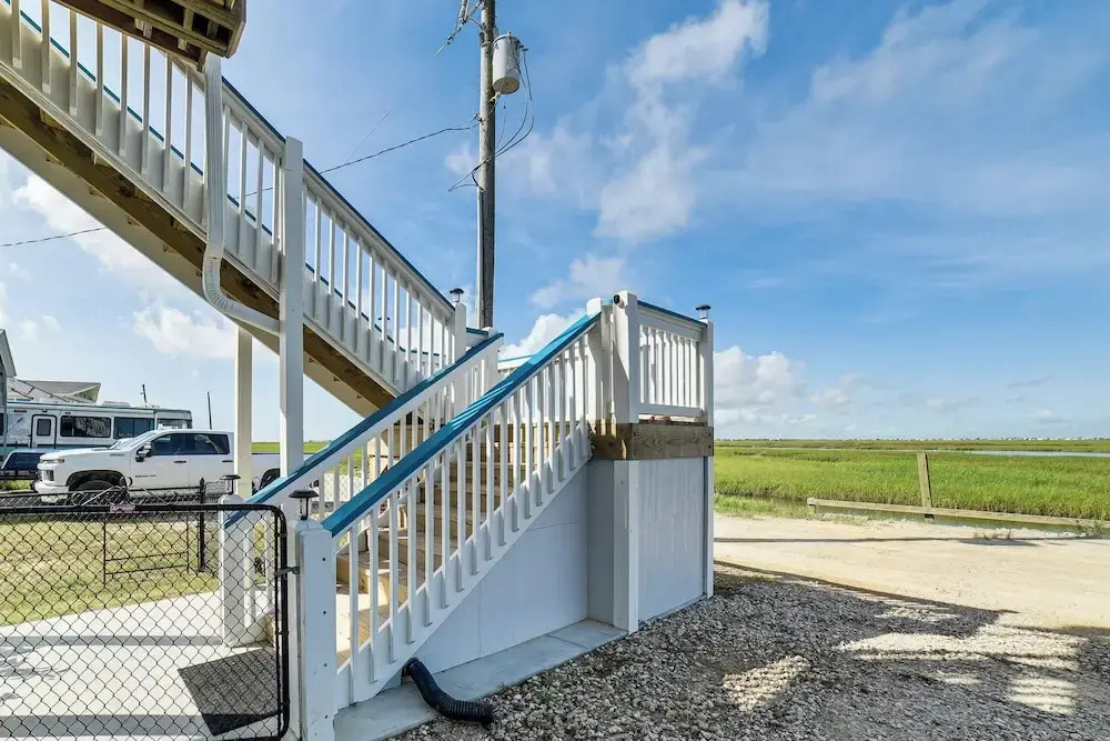 Sunset Views & Large Deck: Home in Crystal Beach!