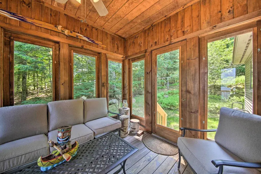 Sebago Lake Gem on Private Cove w/ Boat Dock!