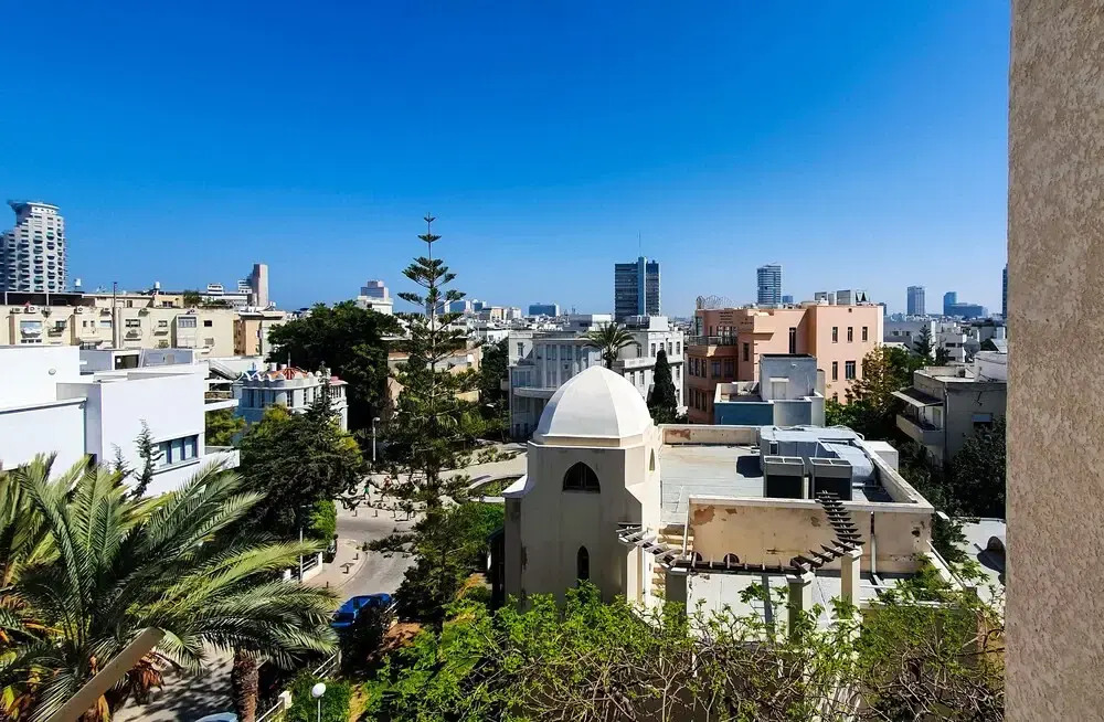 5min walk beach - Pkg - Bialik Square #TL2