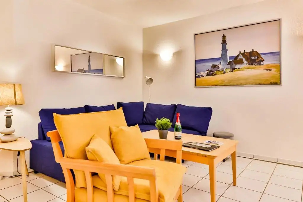 Apartment Ostseerose ein Strandkorb ist im Sommer inclusive