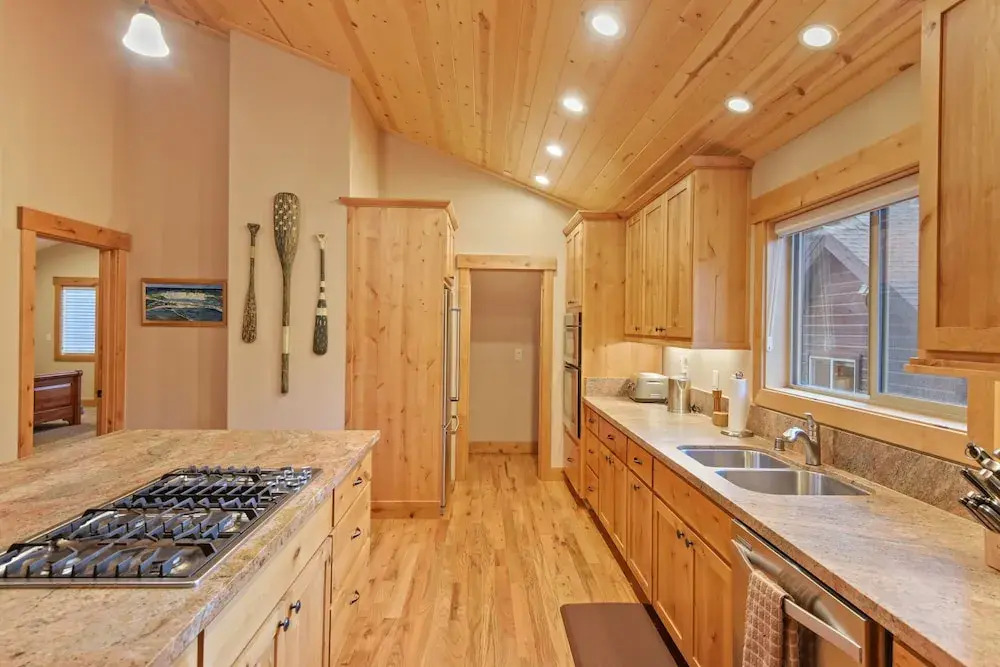 Pine Haven w/ Hot Tub, Walk to Beach - Near Skiing home