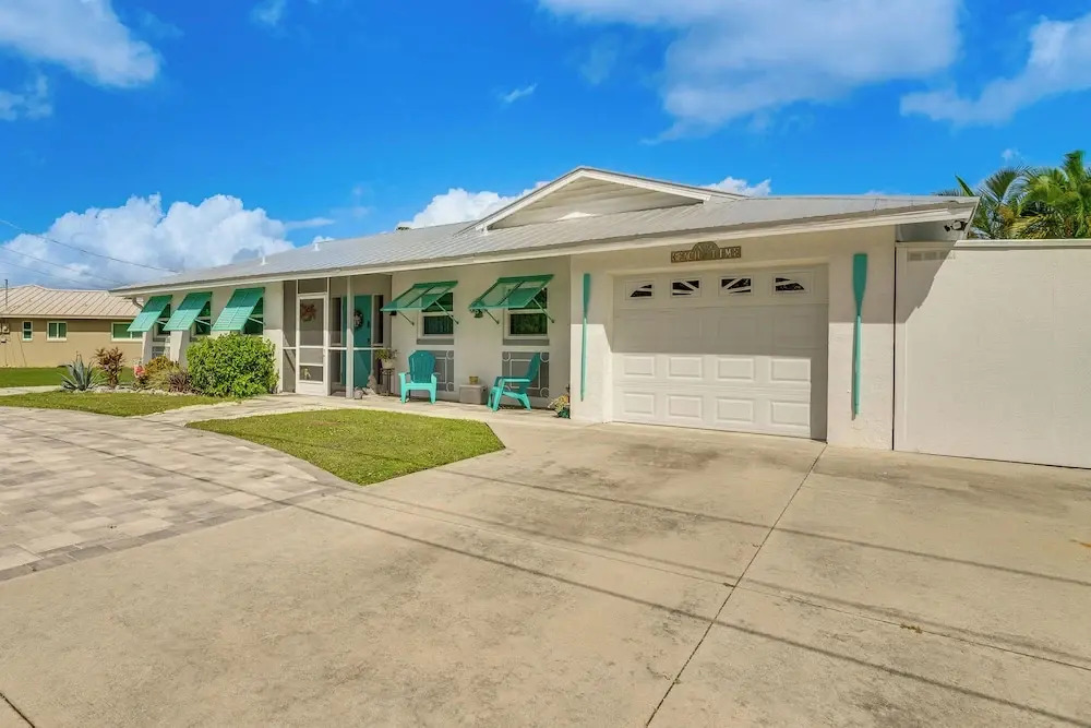 2 Mi to Bunche Beach, Waterfront Fort Myers Home