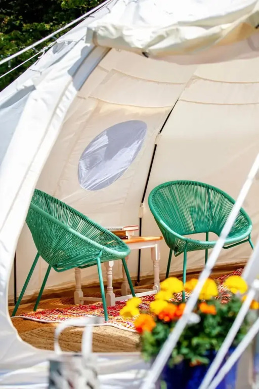 Stunning 1-bed Star Gazing Bell Tent Loughborough