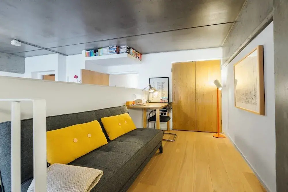 An Architectural 1 Bedroom Apartment