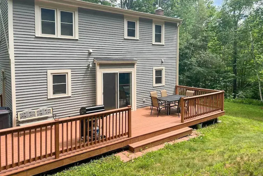 Gilford Home w/ Forest View, by Lake Winnepesaukee