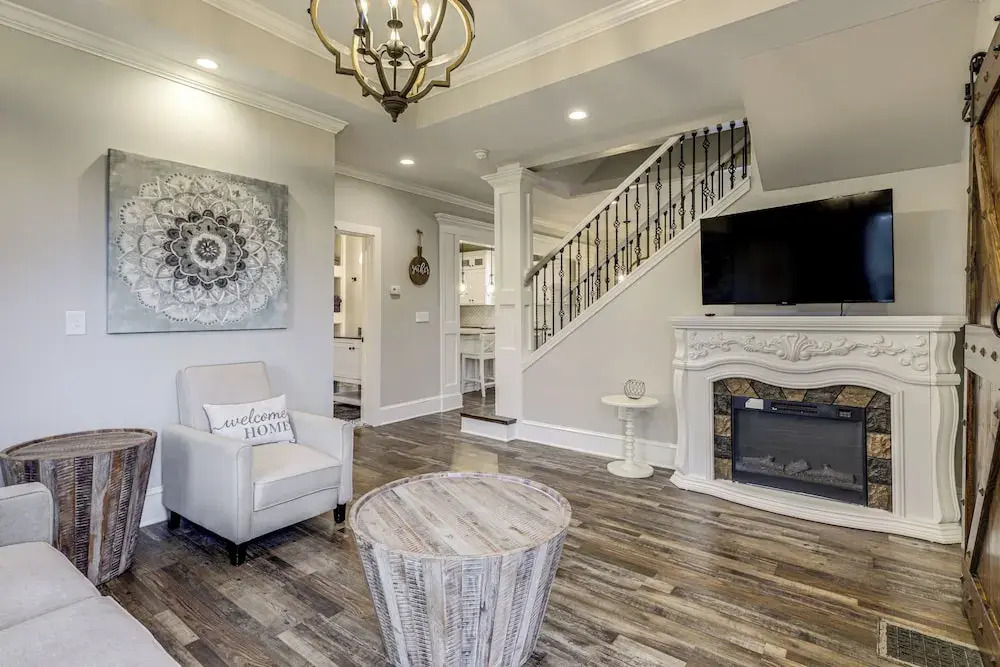 Modern Comfort Near Columbus: Home w/ Yard & Porch