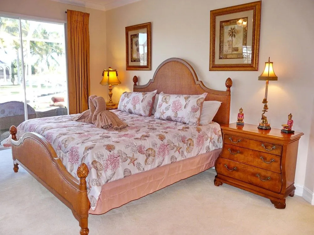 Pet-friendly waterfront home near beach with pool