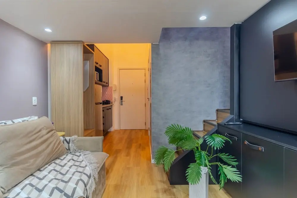 Studio com Academia a 700 m da Esta o da Lapa