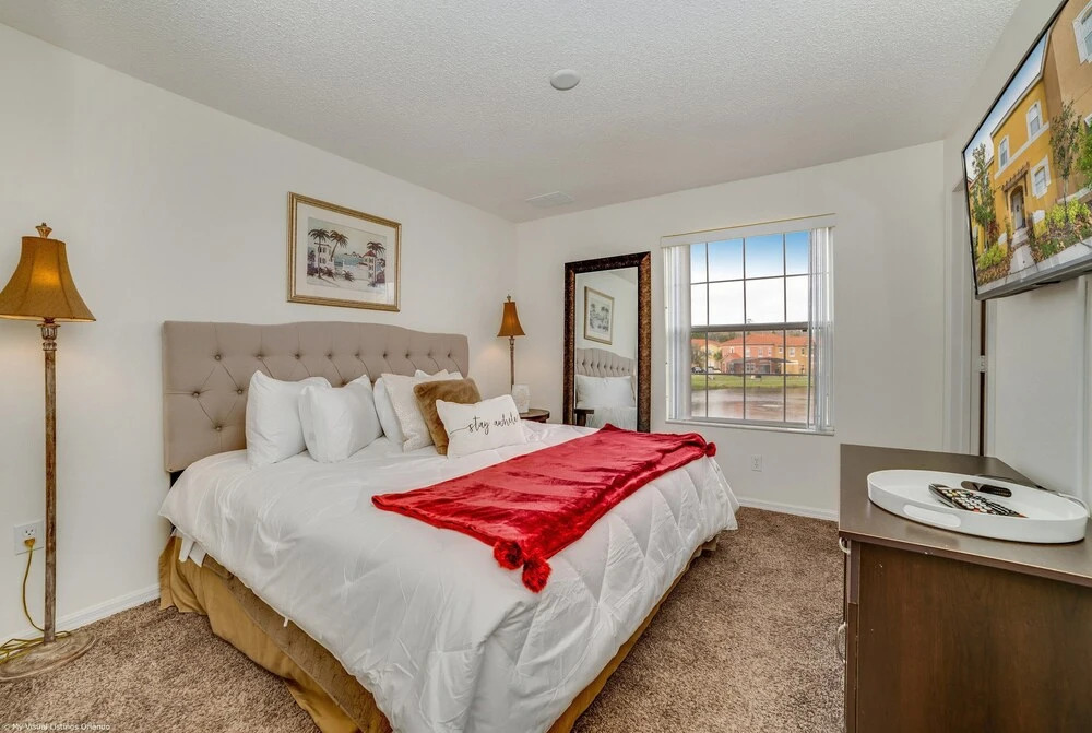 Newly Renovated, Spacious 3bd/2.5ba Villa With Lake View, Near Disney #3tv709