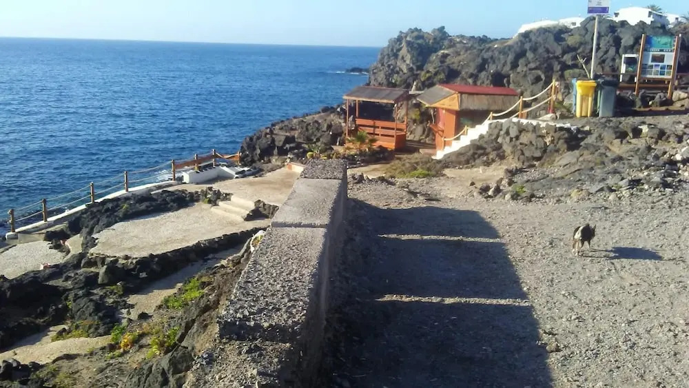 Studio in Costa del Silencio, With Wonderful sea View, Shared Pool, Furnished Terrace - 1 km From the Beach