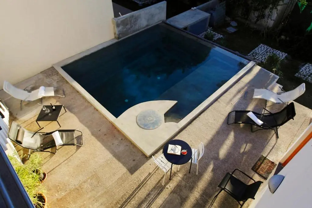 4 bedrooms house with sea view shared pool and furnished garden at Torre Colonna Sperone 1 km away from the beach