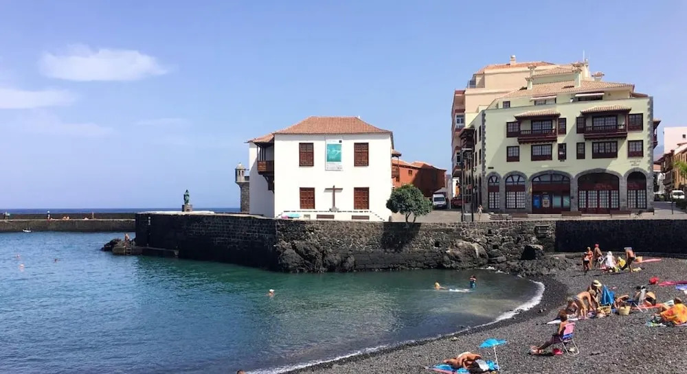Studio in Puerto de la Cruz, With Wonderful sea View, Furnished Balcony and Wifi Near the Beach