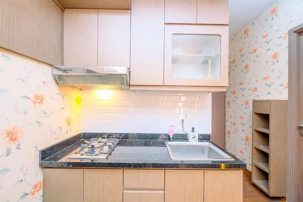 Homey and Modern 2BR at Podomoro Golf View Apartment
