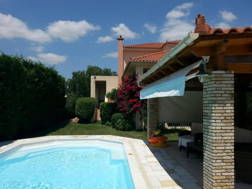 Celestial Azure Villa, your Athenian Country House Retreat