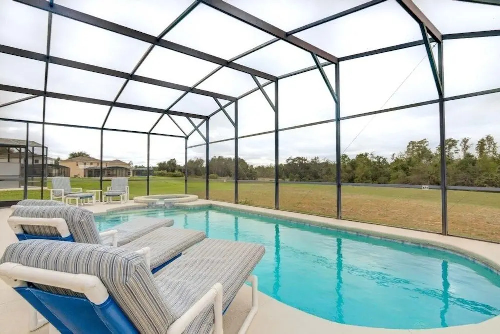 South Facing Pool No Rear Neighbors Game Room! 5 Bedroom Home
