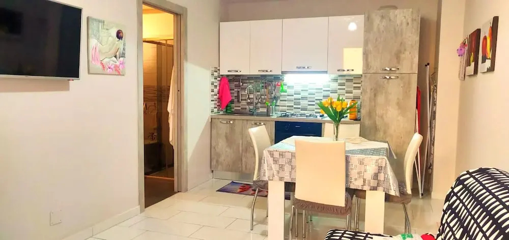 Apartment with One Bedroom in Giardini Naxos , with Wonderful Sea View And Furnished Terrace - 50 M From the Beach