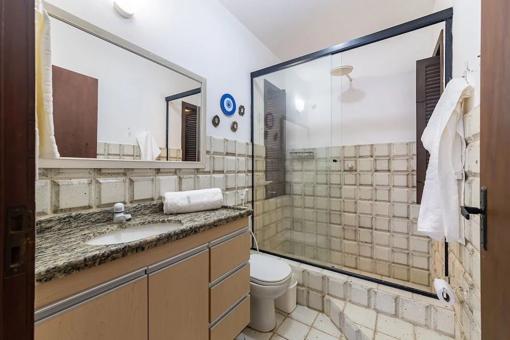 Casa Rustica 4qt beira mar e piscina 156