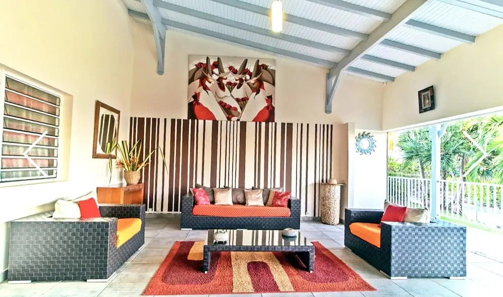 House With 4 Bedrooms in Le Vauclin, With Wonderful sea View, Pool Acc