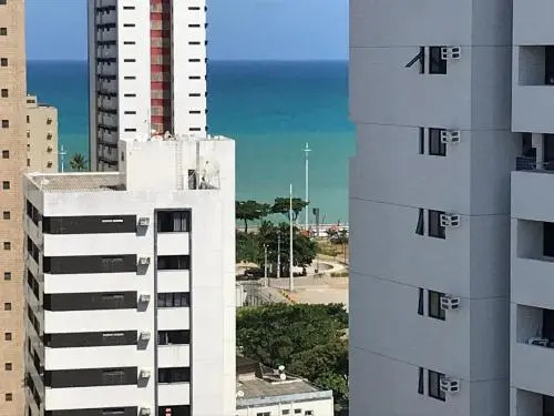 Flat 1402 Com Vista Para Mar, Edf Home Club Porto Do Mar