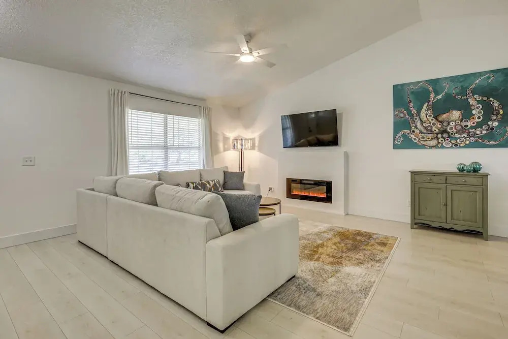< 1 Mi to Butler Beach! Home w/ Dog-friendly Yard