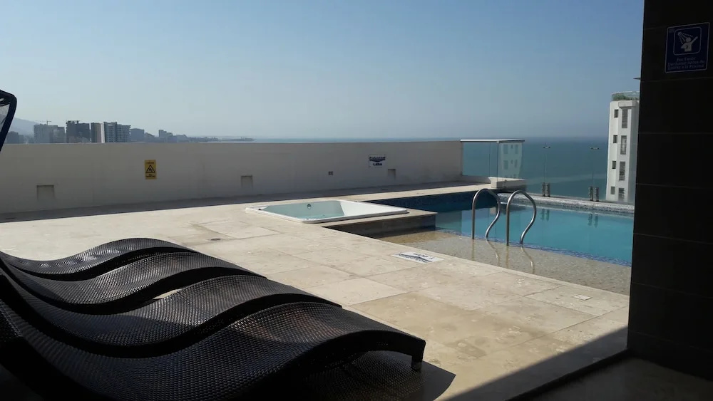 Ocean View Apartment With Semi Private Beach in Pozos Colorados