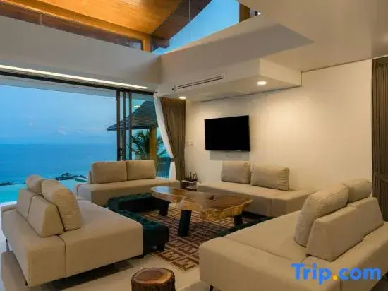 Samui Privacy Modern Luxury Seaview Natural Rainforest Infinity Pool Villa