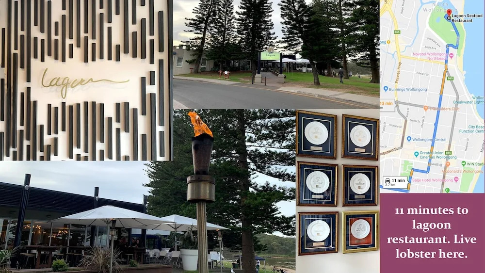 Wollongong train station holiday house
