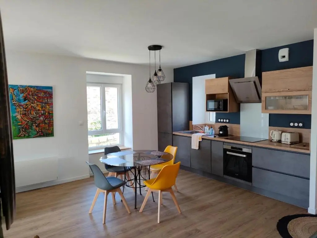Maison de Kerangall Brest appartement jardin et parking